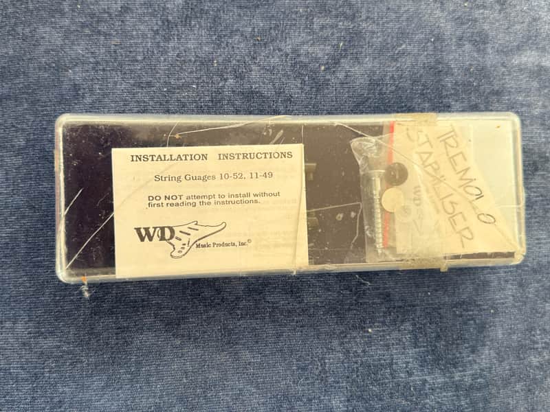 WD Music Tremolo Stabiliser 2000s  - Chrome image 1