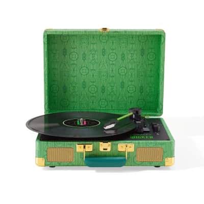 Crosley RSD Cruiser Plus Turntable - Wicked Movie Edition- 3-Speed Bluetooth- Elphaba Green image 5