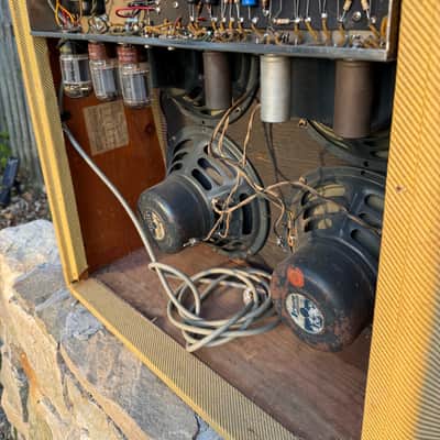 Tweed Fender Bassman 5F6-A 1960 image 13