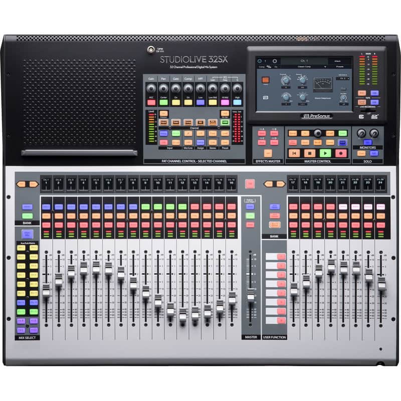 PreSonus StudioLive 32SX Compact 32-Channel Digital Mixer and USB Audio Interface image 1