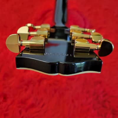 2018 Tokai LC220S Les Paul Custom Black Beauty Premium Series - Black - With Original Hard Case - Made In Japan MIJ image 16