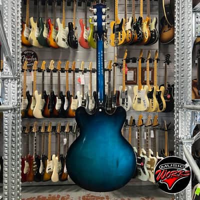 Gibson Memphis Es 335 Dot 2018 Blue Burst image 11