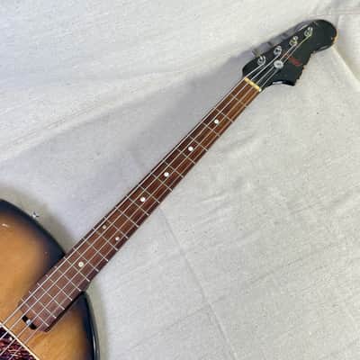 Maxitone Crescent Moon Boomerang Bass 1960s Sunburst Ibanez Biz Japan MIJ Hoshino image 10