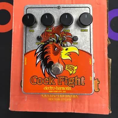 Electro-Harmonix Cock Fight Cocked Talking Wah 2015 - Present - Orange / Gray / Yellow image 1