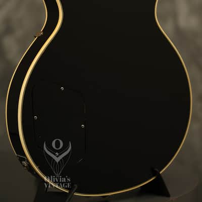 1957 Gibson Les Paul Custom Black w/original Bigsby + "Fretless Wonder" HANG TAG image 14