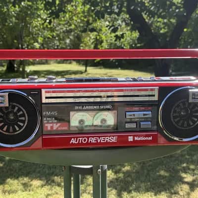 National FM 45 Rare Vintage MINT Boombox Serviced Analog Cassette Warranty image 18