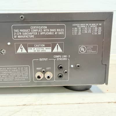 JVC XL-F115TN 5-Disc CD Changer – Vintage 1995 Compact Disc Player 1995 image 11