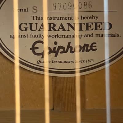 Epiphone EJ200 Super Jumbo 1993 - 2012 - Natural image 2