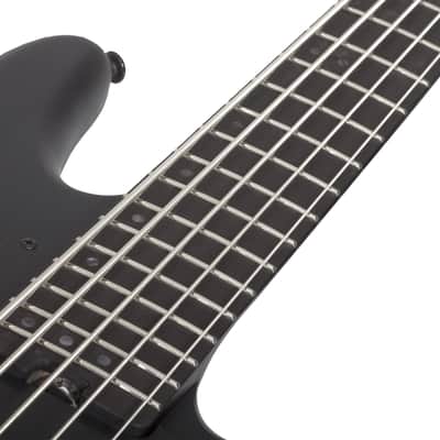 Schecter Stiletto-5 Stealth Pro Satin Black image 14