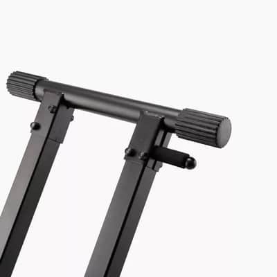 On-Stage KS8291XX ERGO-LOK Double-X Keyboard Stand with Lok-Tight Construction image 2