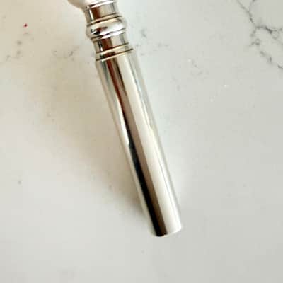 Yamaha TR-11C4 Bb Trumpet Mouthpiece - Silver Plated image 8
