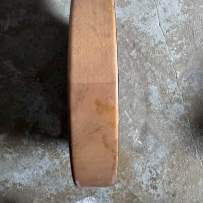 Custom DIY Mini Guitar Body DIY Project, String Through Bridge image 4
