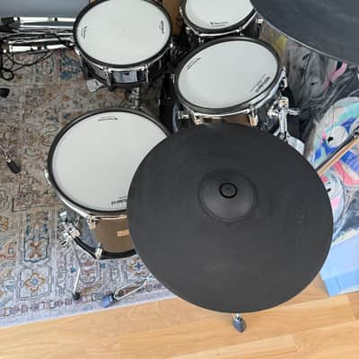 Roland VAD507 Acoustic Design Series Electronic V-Drum Kit 2025 Black image 3