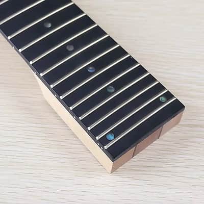 Mahogany Wood 7 String Guitar Neck, 24 Frets Fingerboard image 4