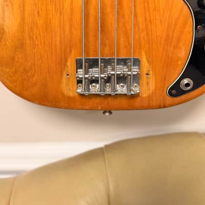 1977 Fender Precision Bass with Maple Fretboard - Natural image 9