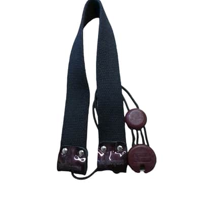 DeJacques Alto/Tenor Sax Strap-Tux - Black w/ White Ends image 3