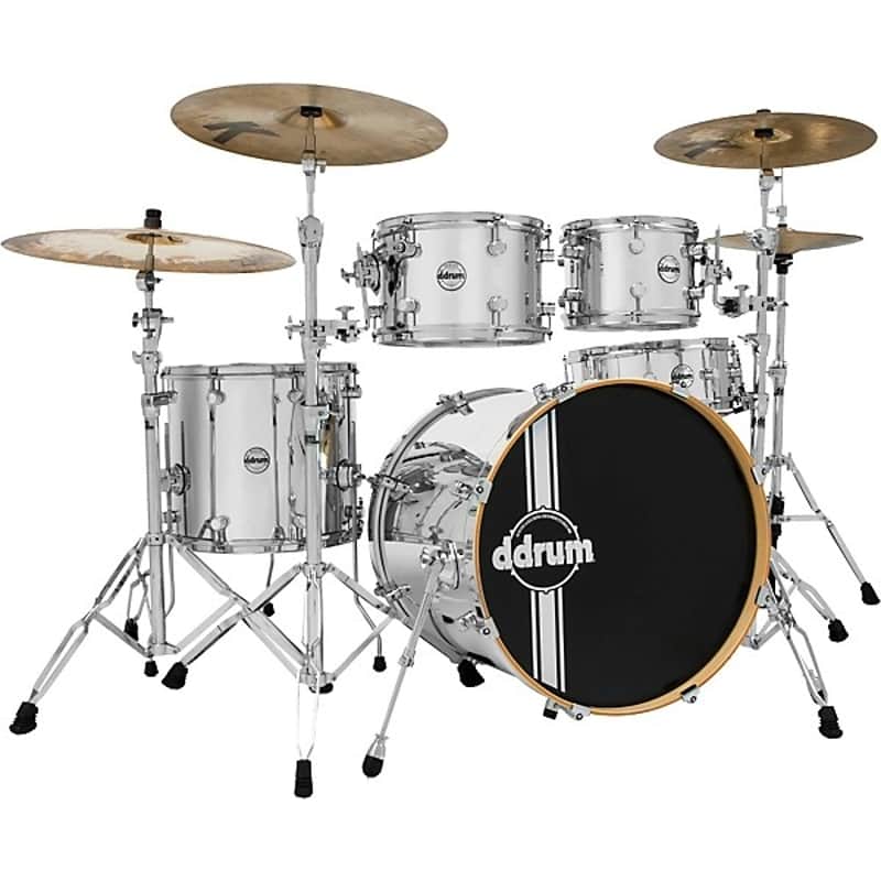 DDRUM REFLEXCRM204PC Chrome Drum Shell Pack image 1