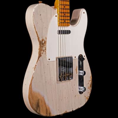 Fender Custom Shop 1952 Telecaster Heavy Relic Big U Aged White Blonde R108866 image 3