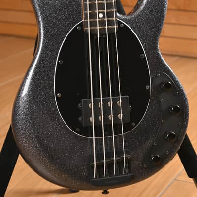 Music Man StingRay Special H Ebony Fingerboard Roasted Maple Neck Charcoal Sparkle image 13