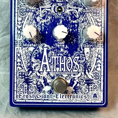 Frost Giant Electronics Athos Overdrive Gain Guitar Effects Pedal image 1