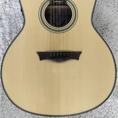 Dean 6 String St. Augustine Concert Solid Wood Acoustic Electric Guitar SACE SN image 3