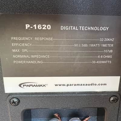 Paramax P-1620 black image 4