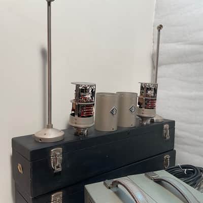 NEUMANN MM3 MATCHED #161#162 TUBE TELEUNKEN AC 701K vintage image 16