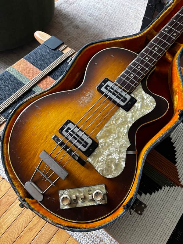 Hofner Club Bass 1967/68 - Burst