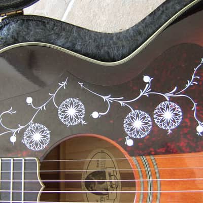 RARE! Barely used 1994 Epiphone EJ-200 in Vintage Sunburst with OHSC, OASIS/NOEL GALLAGHER!! image 6