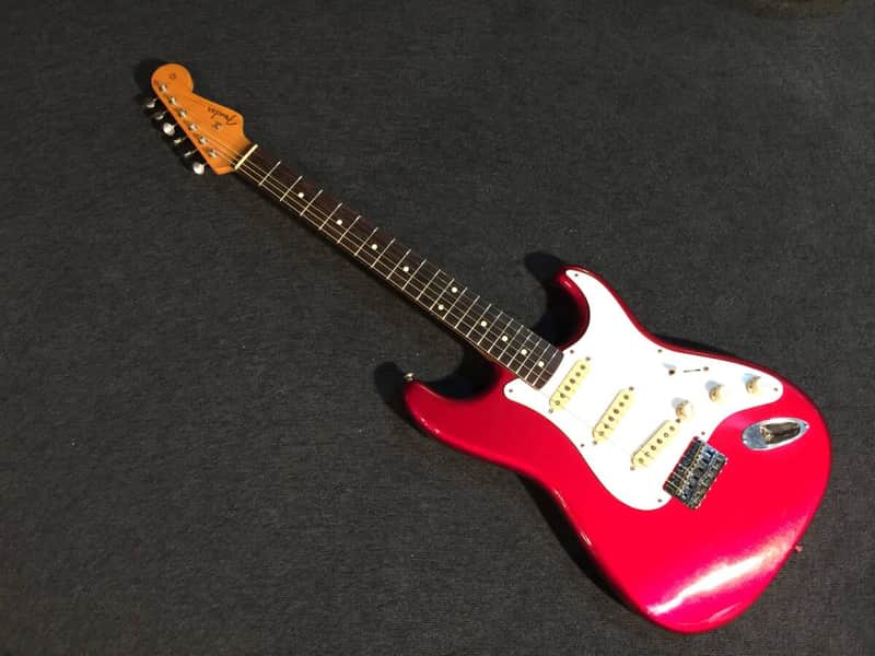 No.043724 1985-1986 Fender Japan ST62-480 CAR/R MADE IN JAPAN FUJIGEN INC. Maintained EX image 1