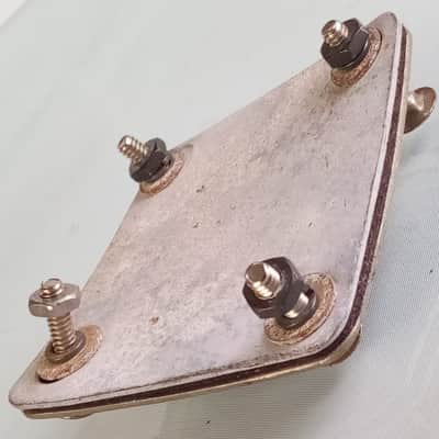 Slingerland Diamond Mount Ride Tom Shell/Bass Drum Rail Nickel 50s US Radio King image 3