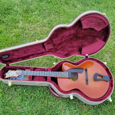 2004 Master Luthier Tom Bills Archtop Acoustic/Electric Guitar Fabulous Looks, Sound & Playability With Deluxe Case image 11