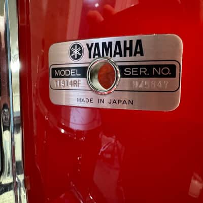 Yamaha MIJ 9000 1986/1987 - Hot Red 14 18 24 image 8