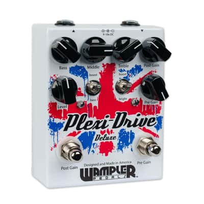 Wampler Plexi-Drive Deluxe V2 (Small Logo) Graphic - Open Box image 2