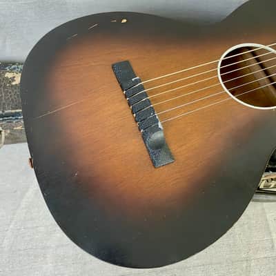 Oahu Hawaiian Guitar 1940s Sunburst Lap Steel Slide Acoustic Square Neck w/ Original Case image 10
