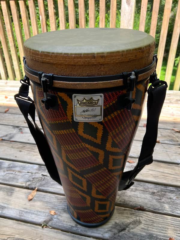 Remo Arthur Hull Signature Series Ashiko 12x24 Hand Drum - Used image 1