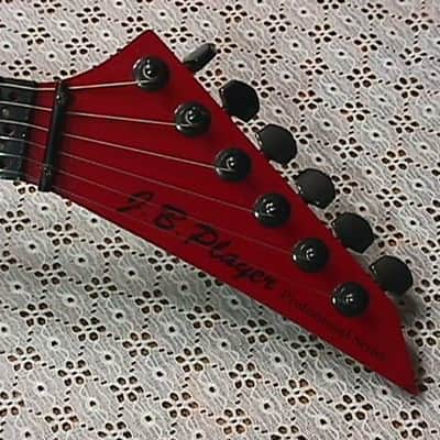 Vintage J.B. Player Professional Series Solid Body Electric Guitar with Rose & EMG Ready to Play image 3