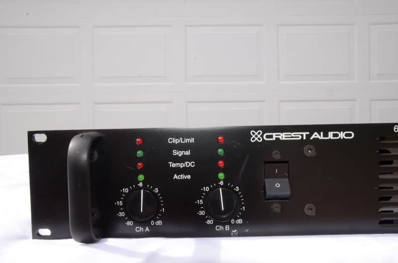 CREST AUDIO 6001 POWER AMPLIFIER 1500W (ONE) | Reverb