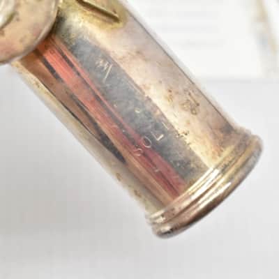 Vintage Gemeinhardt M3S (3OSB) Solid Silver Open Hole Flute Offset G w/ B Foot image 16