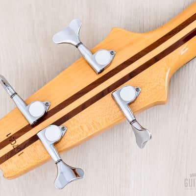 1981 Aria Pro II SB-700 Vintage Neck Through Bass Natural, Japan Matsumoku image 5