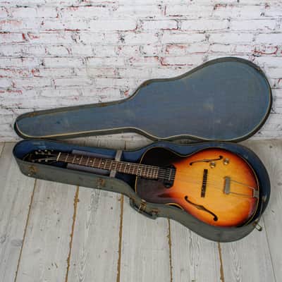 Gibson - 1965 ES-125T Hollow-Body Electric Guitar Sunburst w/OHSC All Original No Pickguard - VINTAGE image 25