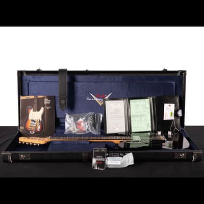 Fender Custom Shop Postmodern Telecaster Sassafras DLX Closet Classic Ebony Transparent (575) image 11