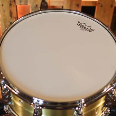 Yamaha 14x6.5 Recording Custom Brass Snare Drum - RRS1465 image 5