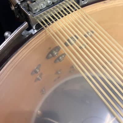 Pearl - 10x14" Maple 12-lug Marching Snare Drum 1980's - Red Wrap image 17