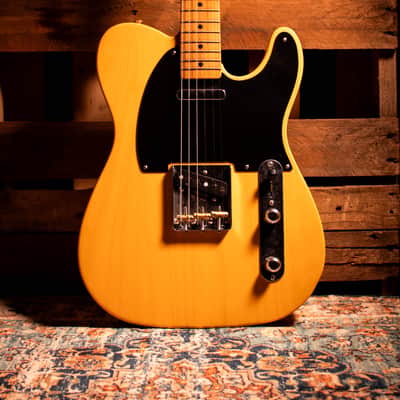 Fender 75th Anniversary Road Worn 51 Tele Butterscotch Blonde MX25146505 image 7