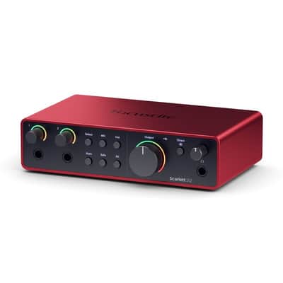 Focusrite Scarlett 212 4th Gen | 2-channel USB Audio Interface. New with Full Warranty!