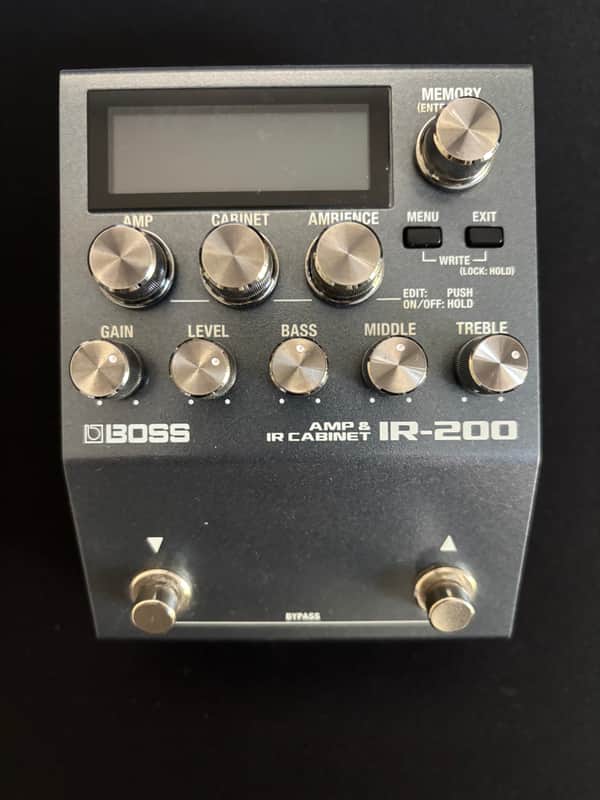 Boss IR-200 Amp and IR Cabinet 2021 - Present - Silver image 1