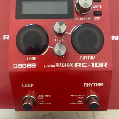 Boss RC-10R Rhythm Loop Station 2019 - Present - Red image 1