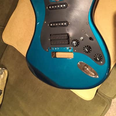 Kramer Pacer Deluxe C Series body loaded  Floyd Rose  Ready 1983 blue image 1