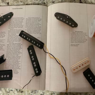Seymour Duncan Catalog Late 80's- Early 90's STL-1B STL-1 2 3 SSL-1L  5 5L intage Staggered Hot Strat Quarter Pounder 59 Jazz the Mag JB Custom Distortion Seymourizer Bass image 7